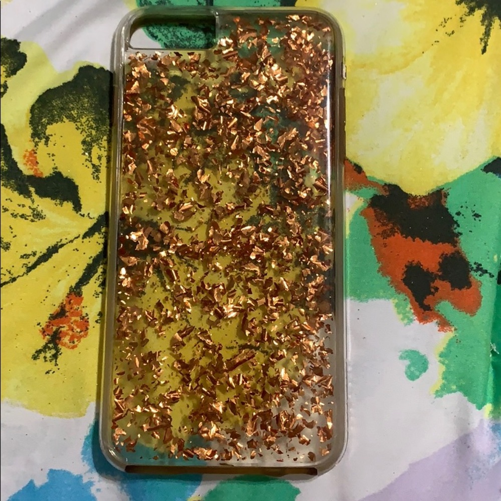 Rose gold foil iPhone 6 case